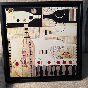 Deco vino wall Art.